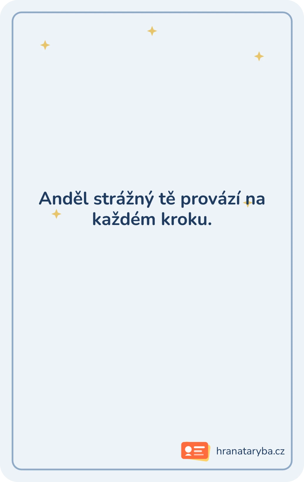 Anděl strážný s fotkou dítěte, zadní strana