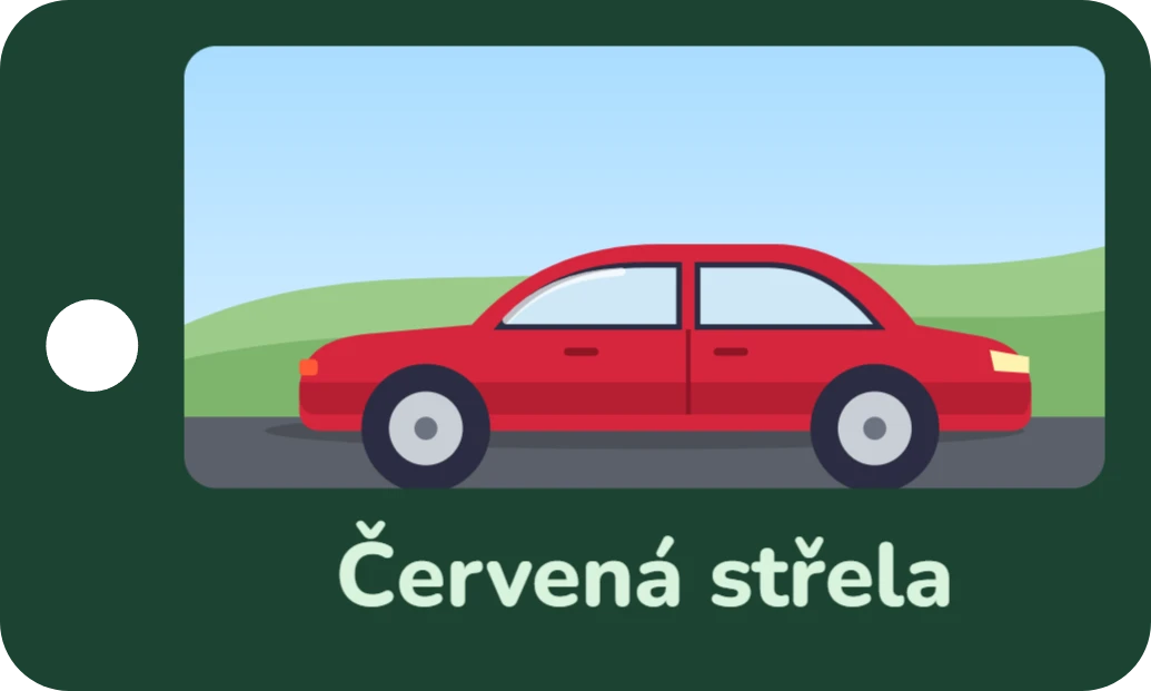 Přívěsek Když mě najdeš, zavolej, ukázka karty