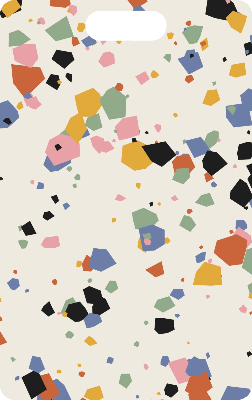 Terrazzo, ukázka karty