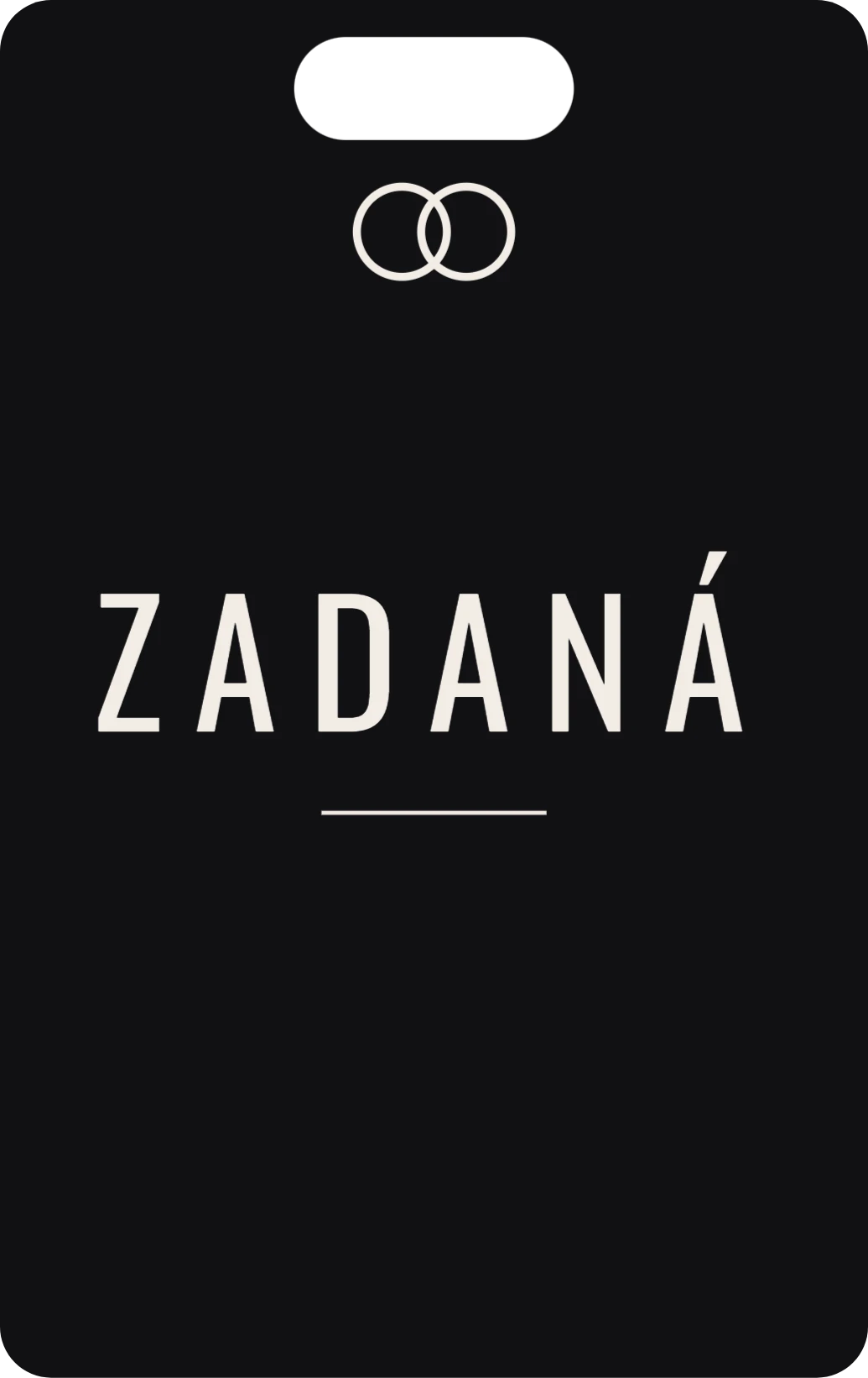 Zadaná / Zadaný, ukázka karty